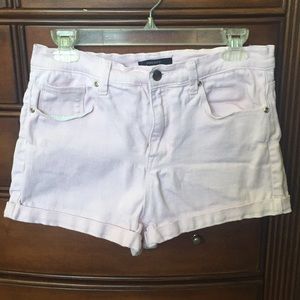Pink Forever 21 Jean Shorts